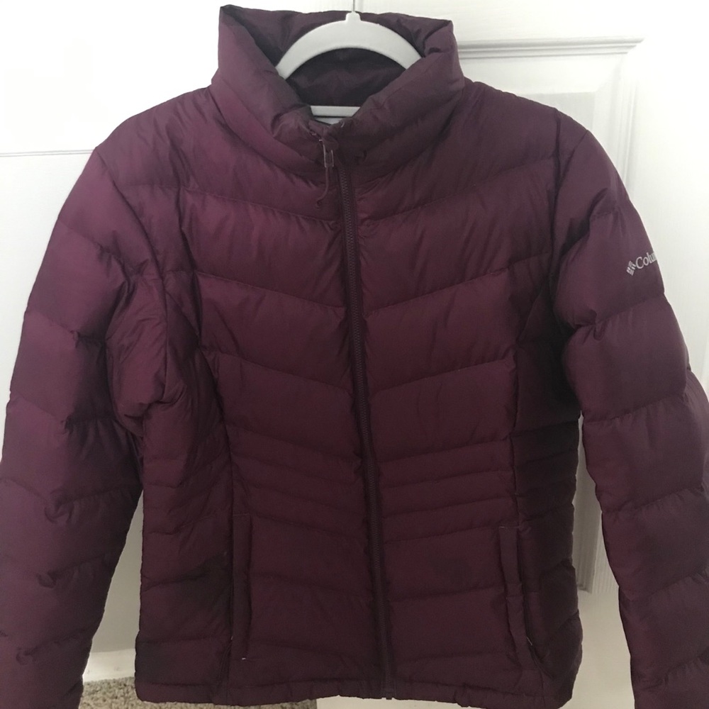 Dark Purple Columbia Winter Jacket